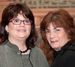 Photograph of two ladies
