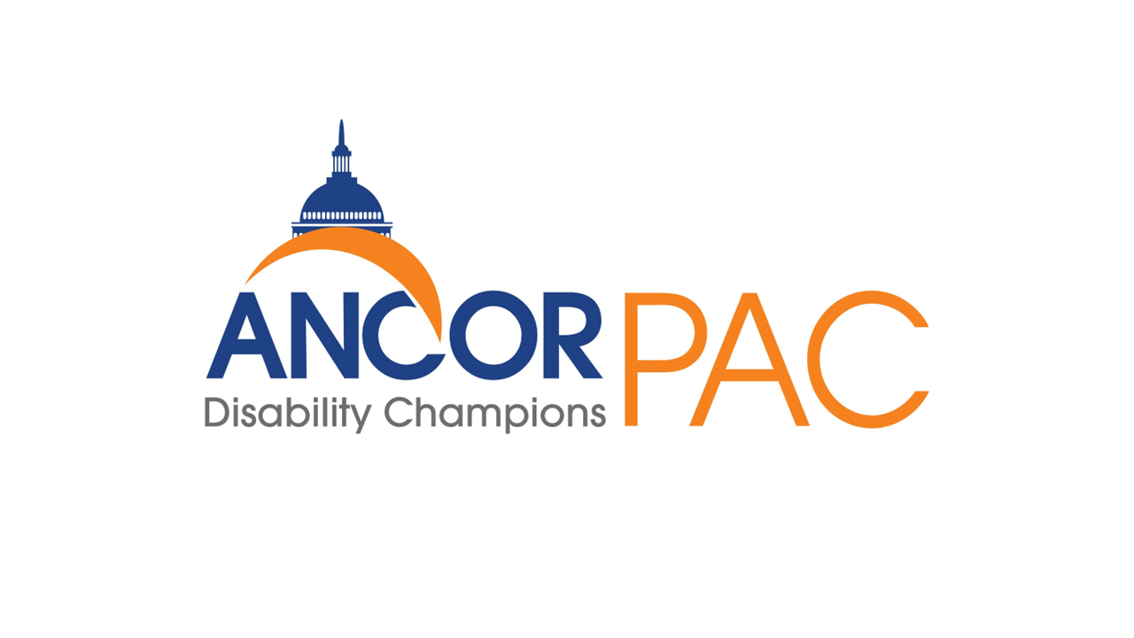 Logo for the ANCOR Disability Champions Political Action Committee