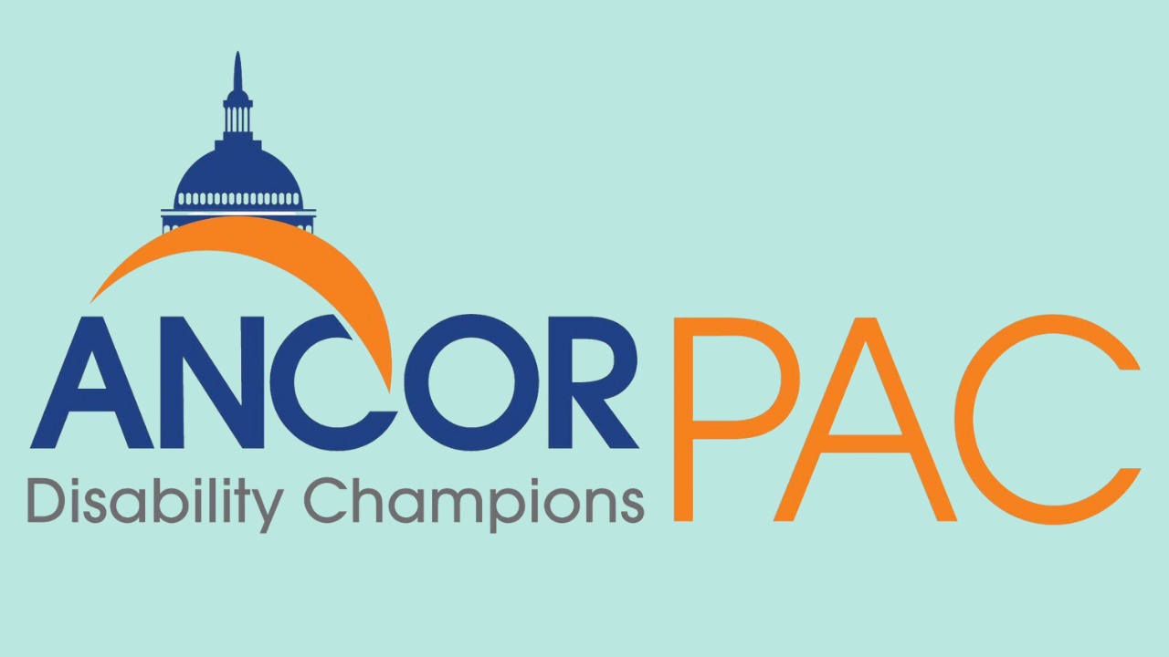 Logo of ANCOR's Disability Champions PAC