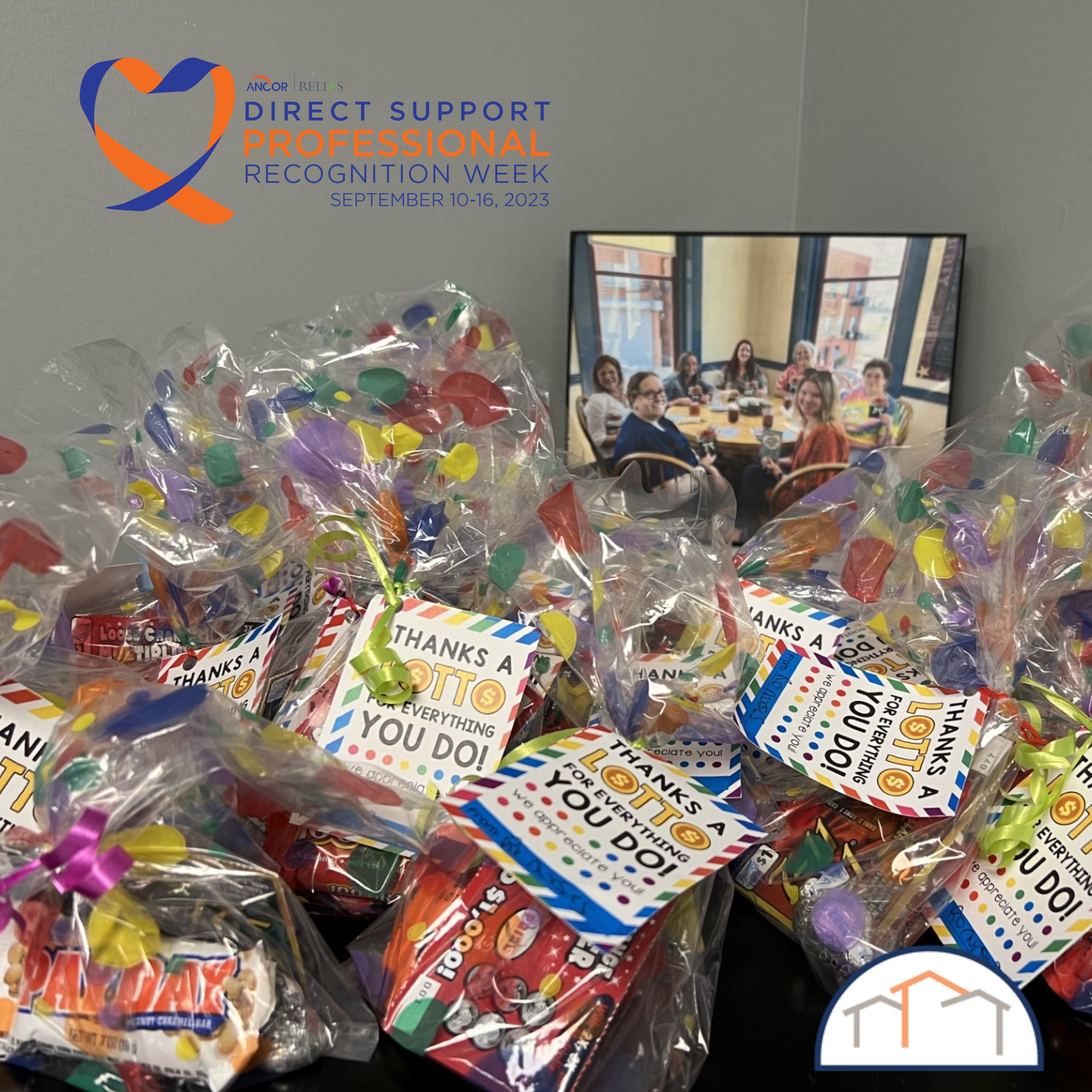 Celebratory gift bags for DSPs