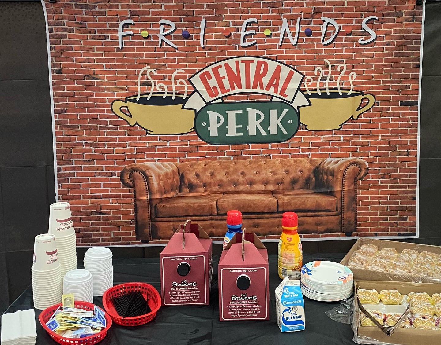 Coffee and pastries for DSPs
