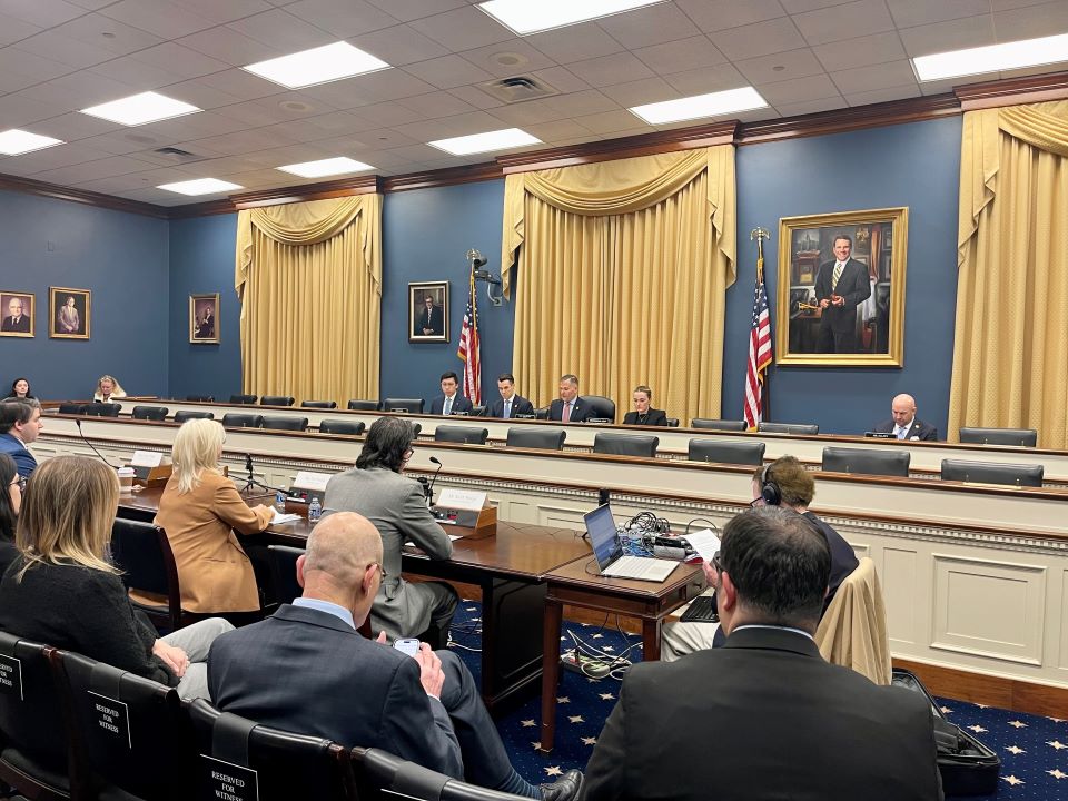 U.S. House Small Business Subcommittee hearing on employment for people with disabilities.