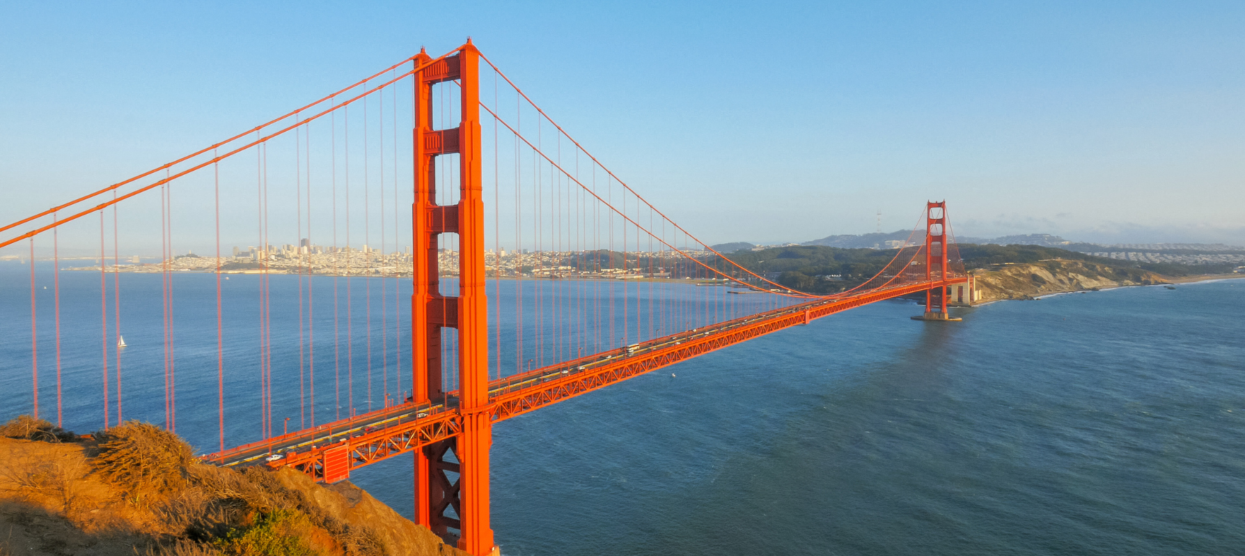 picture of the Golden Gate Bridge in California