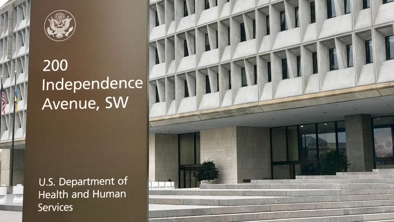 U.S. Department of Health & Human Services building in Washington, DC