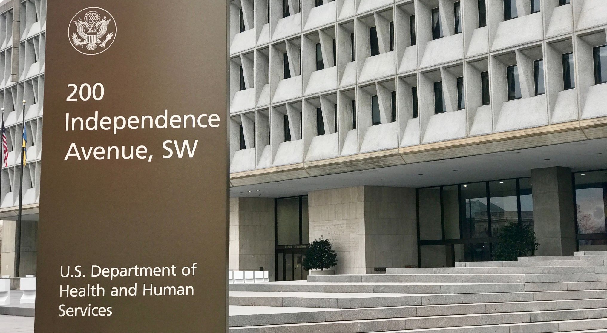 U.S. Department of Health & Human Services building in Washington, DC
