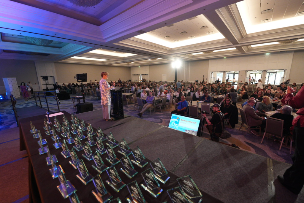 ANCOR CEO Barbara Merrill introducing DSP of the Year Awards