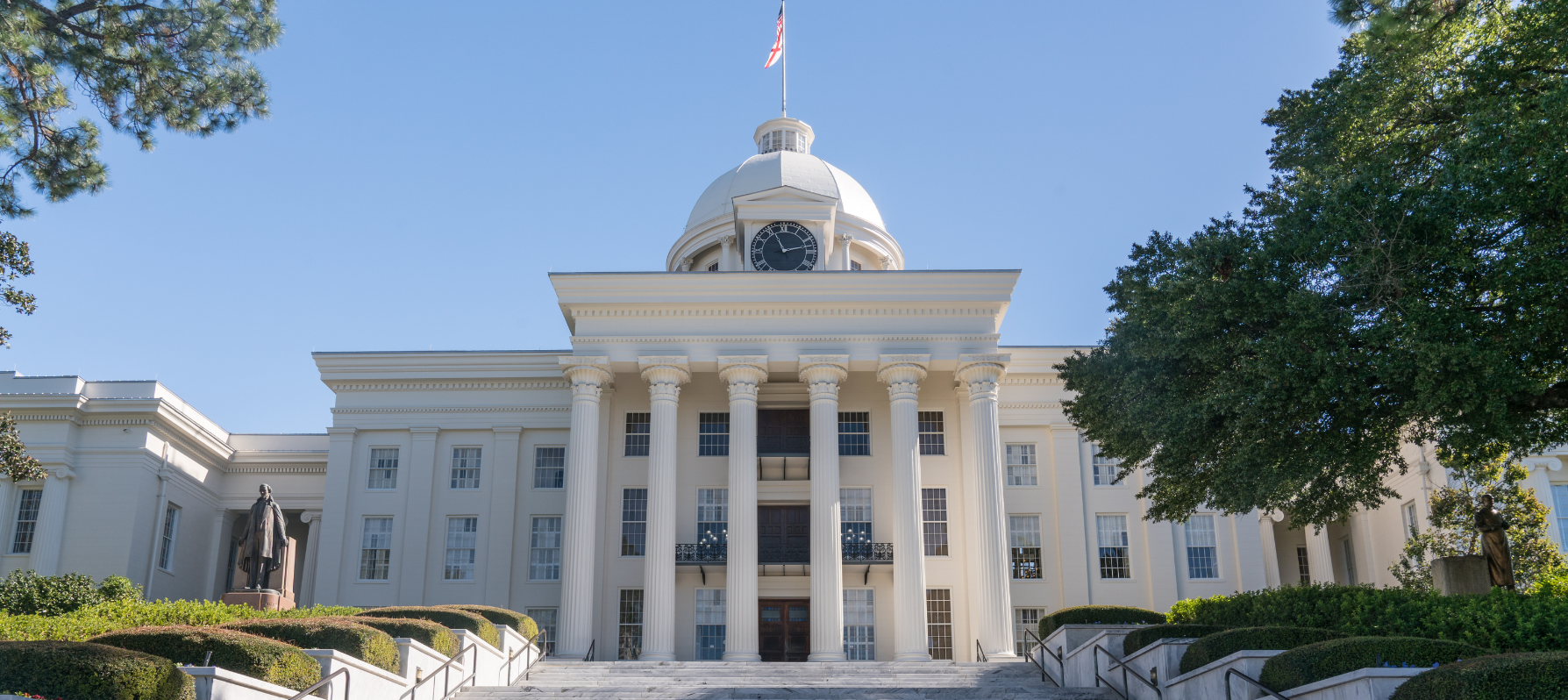view of the alabama state capitol