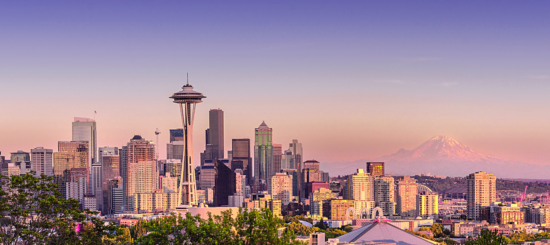 view of te Seattle Washington skyline