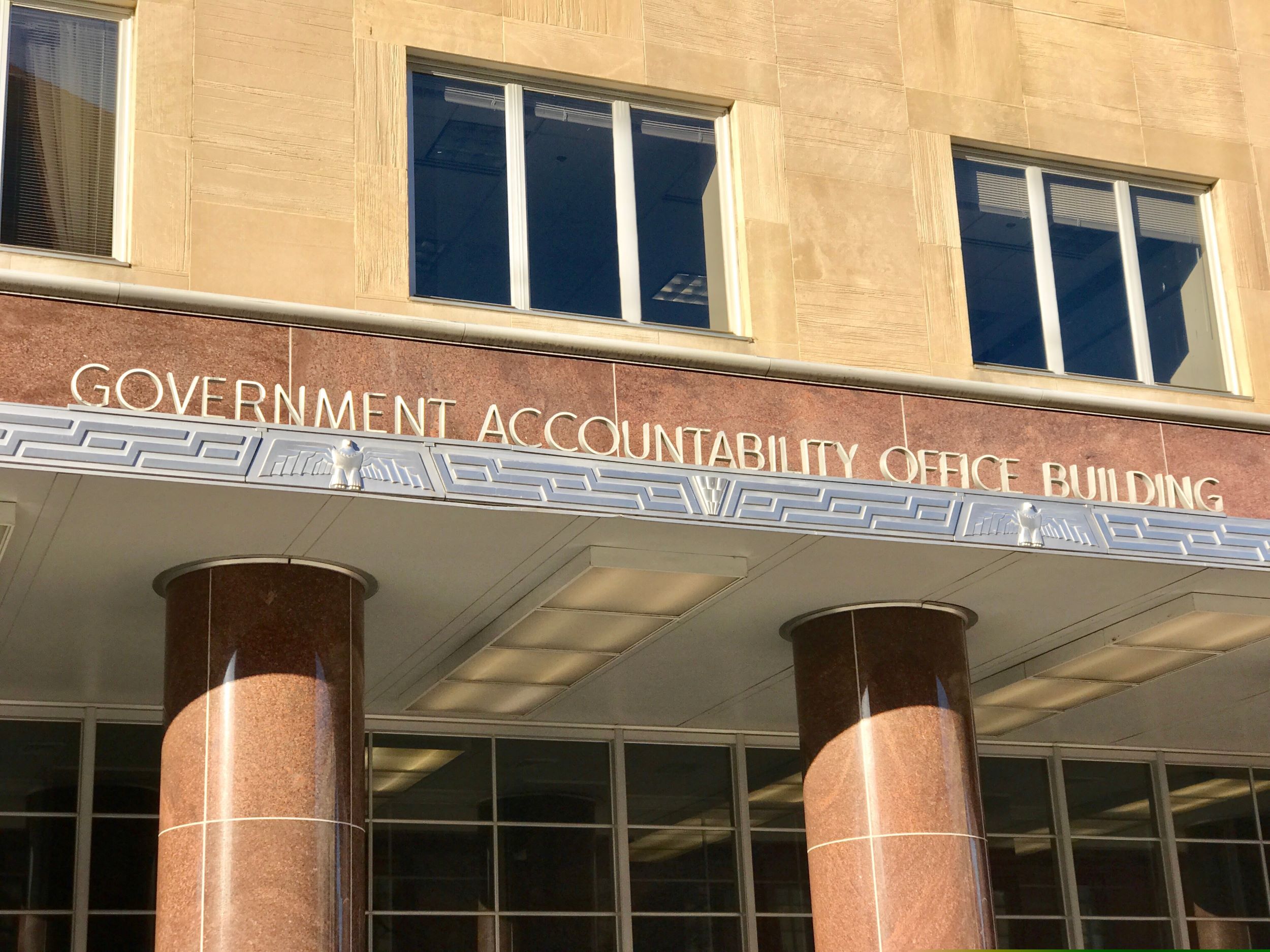 Government Accountability Office Front Facade